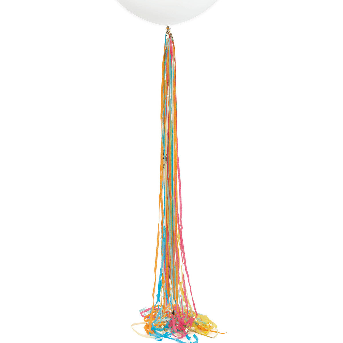 We'll work with you to determine the best solution for your needs 1.82m  Foil Tassel Balloon Tail - Multi Meteor